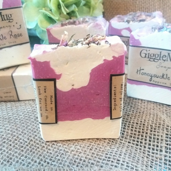 Honeysuckle Rose Handmade Soap - Picture 5 of 6